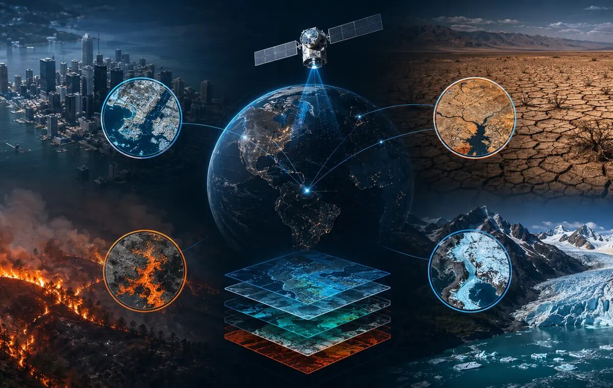 Scenari GeoAI per prevedere gli effetti dei cambiamenti climatici
