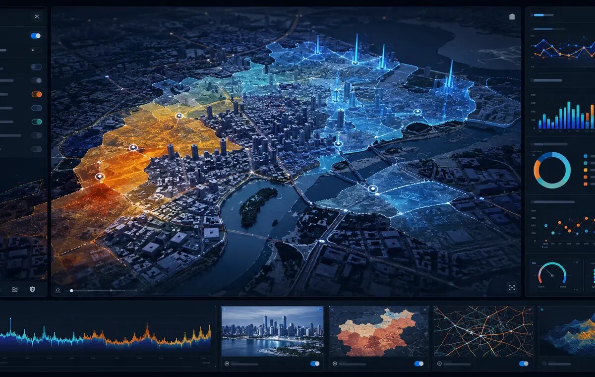 Dashboard WebGIS per l’analisi territoriale